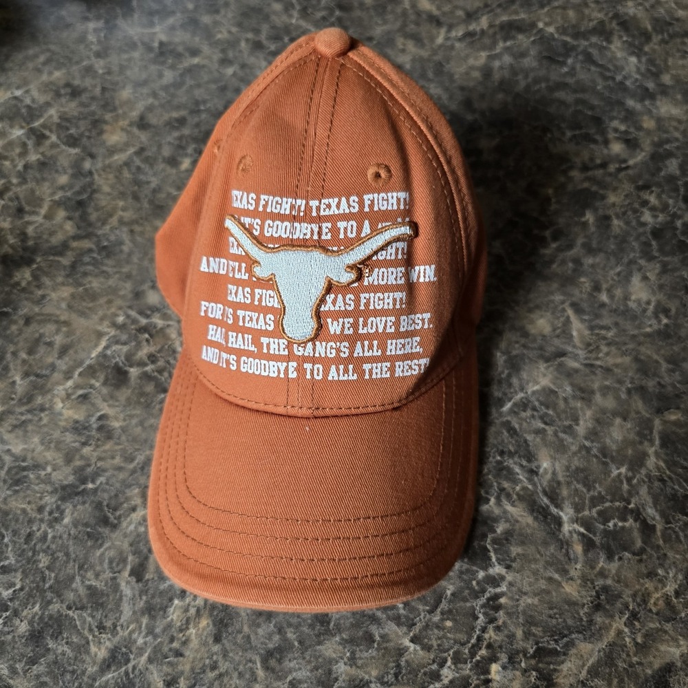 Texas Longhorn One Size Orange College Sports Fan Favorite Football Hat